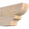 Ekena Millwork Ridgewood Smooth Rafter Tail, Douglas Fir, 3 1/2"W x 8"H x 12"L RFT04X08X12RID00SDF - alternate 1